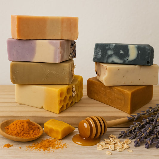 Glow Essentials Soap Bundle (4 Bars)