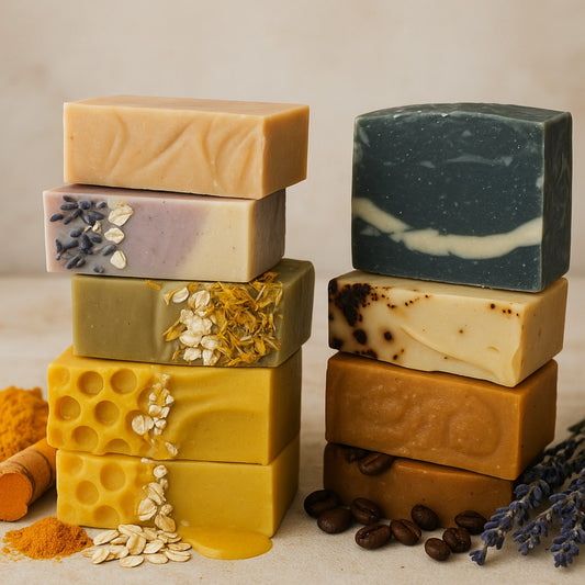 Glow Essentials Soap Bundle (4 Bars)