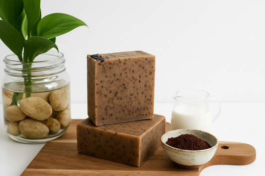 Creamy Coffee Scrub Soap