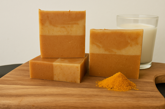 Milky Kojic Turmeric Oats & Honey Soap
