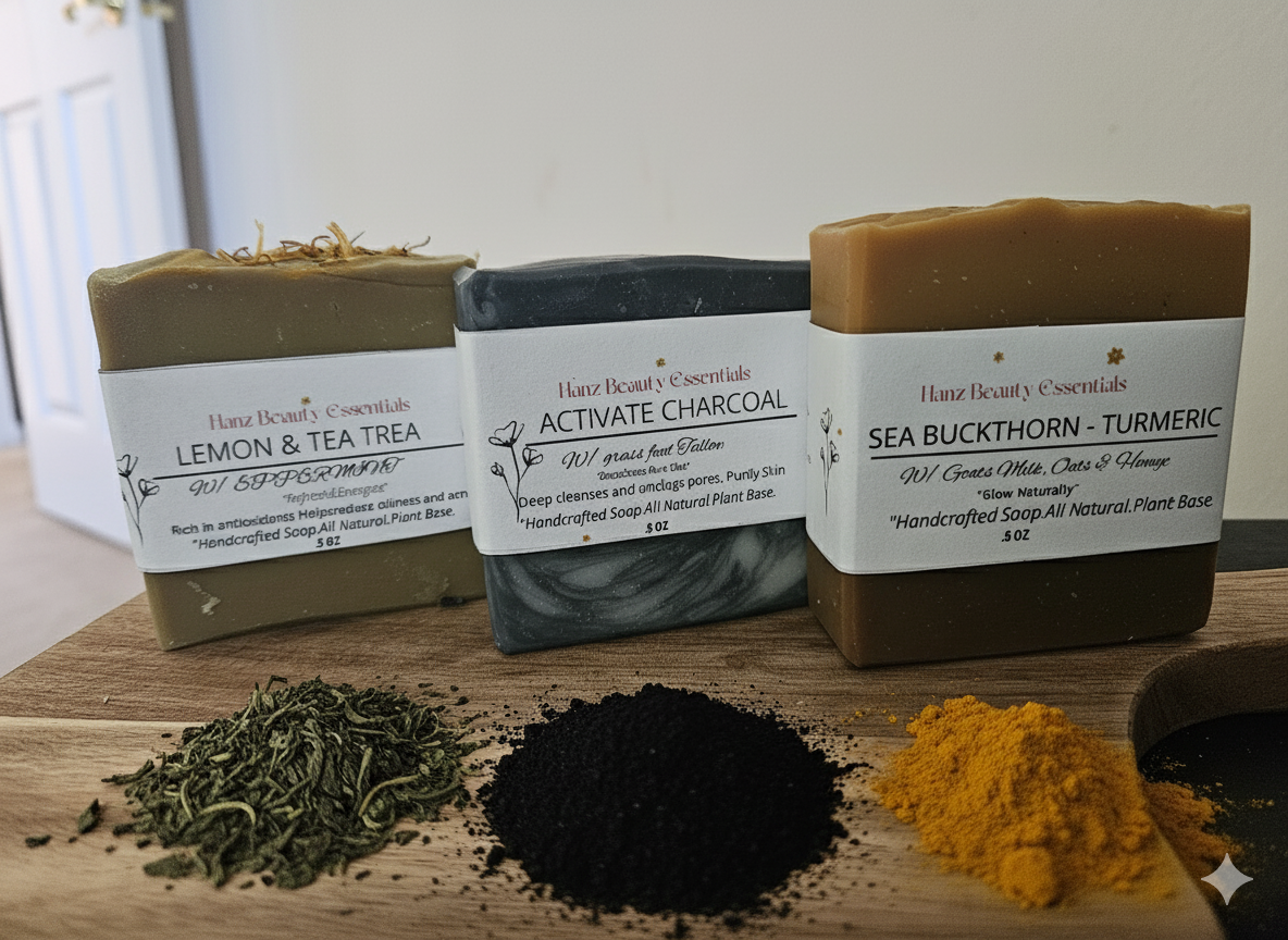 GREEN TEA & PEPPERMINT SOAP